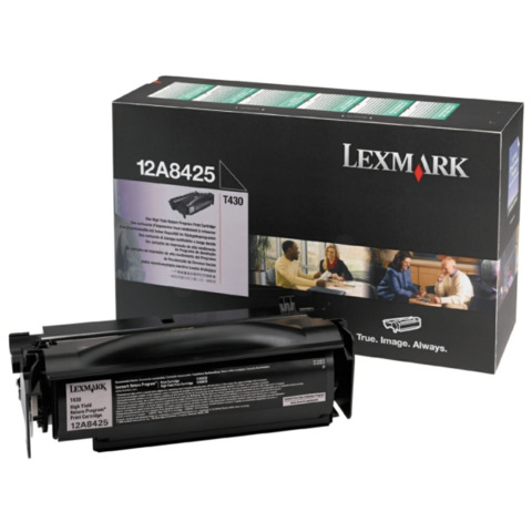 Lexmark - Toner - Nero - 12A8425 - return program - 12.000 pag