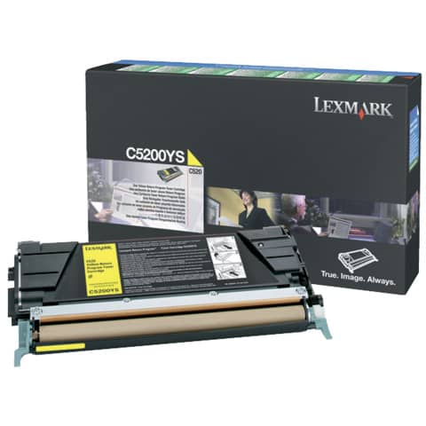 Lexmark - Toner - Giallo - C5200YS - return program - 1.500 pag