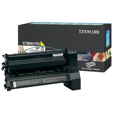 Lexmark - Toner - Giallo - C780A1YG - return program - 6.000 pag