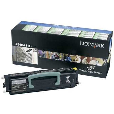 Lexmark - Toner - Nero - X340A11G - return program - 2.500 pag