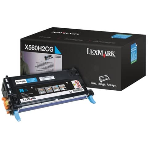 Lexmark - Toner - Ciano - X560H2CG - 10.000 pag