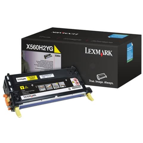 Lexmark - Toner - Giallo - X560H2YG - 10.000 pag