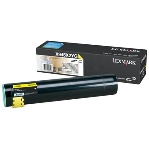 Lexmark - Toner - Giallo - X945X2YG - 22.000 pag