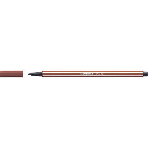 Pennarello Pen 68 - sanguigno 38 - Stabilo