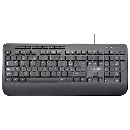Tastiera Ergonomica Ultra slim - con filo - Mediacom