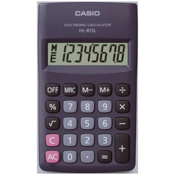 Casio HL-815L - Calcolatrice tascabile - 8 cifre …