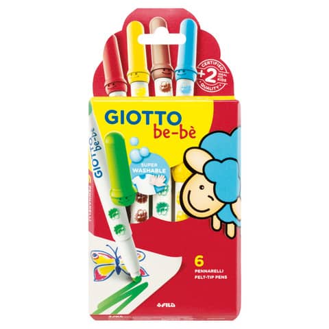 Pennarelli Bebè - colori assortiti - Giotto - …