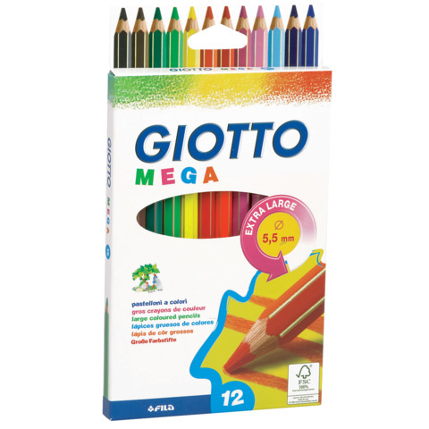 CF12 PASTELLI GIOTTO MEGA