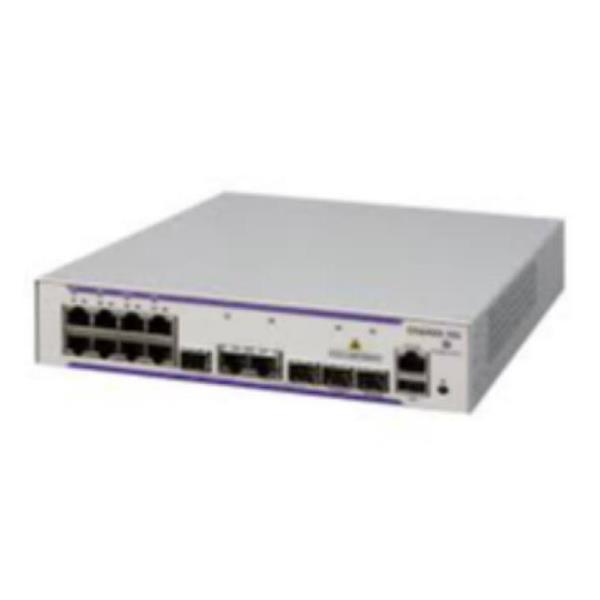 OS6360-10 GIGE FIXED CHASSIS 8 RJ-45 10/100/1G BASET 2 10/100/1G BASET2 FIXED SFP(1G)UPLINKPORTS.1RU SIZE INTER.AC PSU ITA ORDER 19 RACK MNT