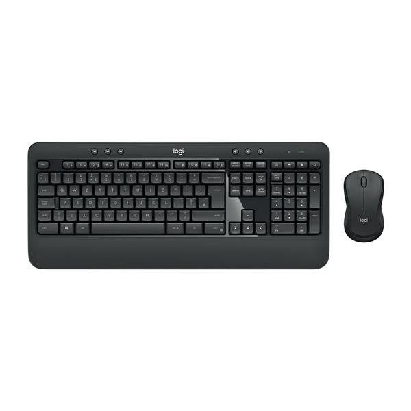 Logitech MK540 Advanced - Set mouse e tastiera - senza fili - 2.4 GHz - QWERTY - Regno Unito