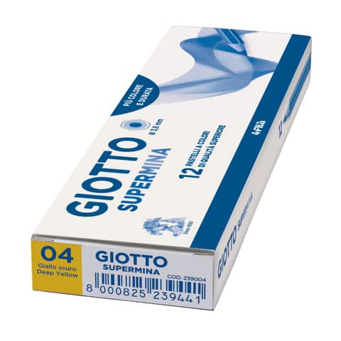 CF12PASTELLI SUPERMINA GIALLO SCURO