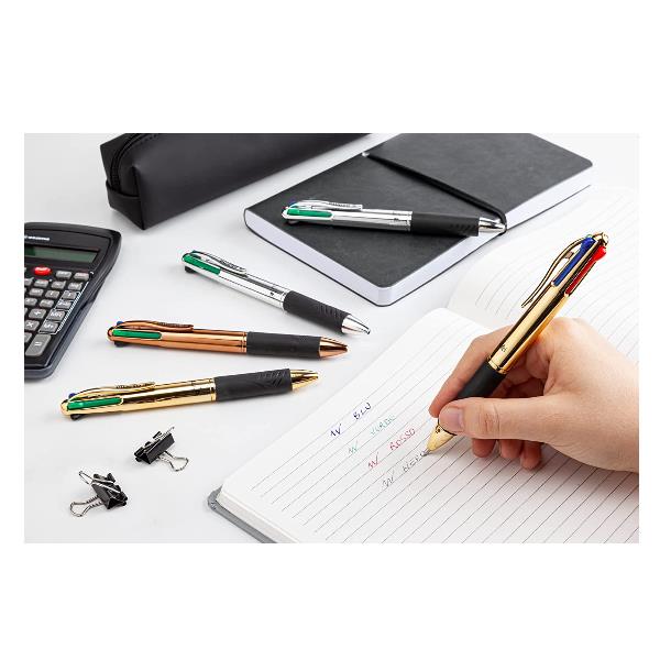 Penna a sfera 4 Multi Chrome - con …