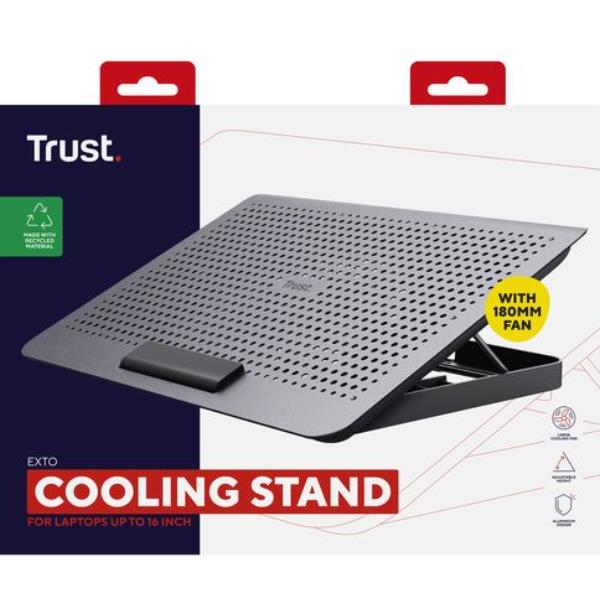 Trust Exto - Supporto notebook - con ventola …