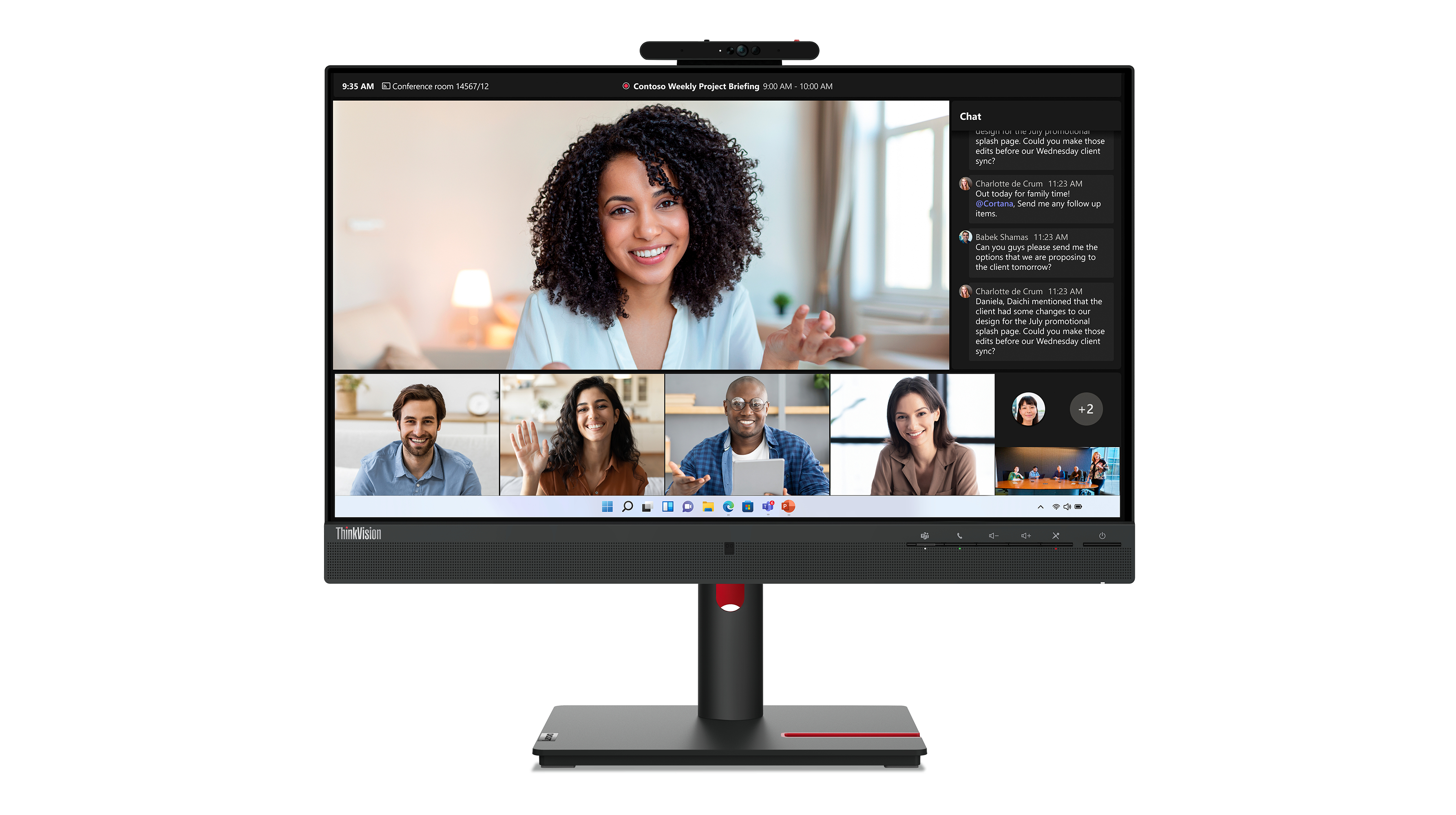 Lenovo ThinkVision T24mv-30 - Monitor a LED - …