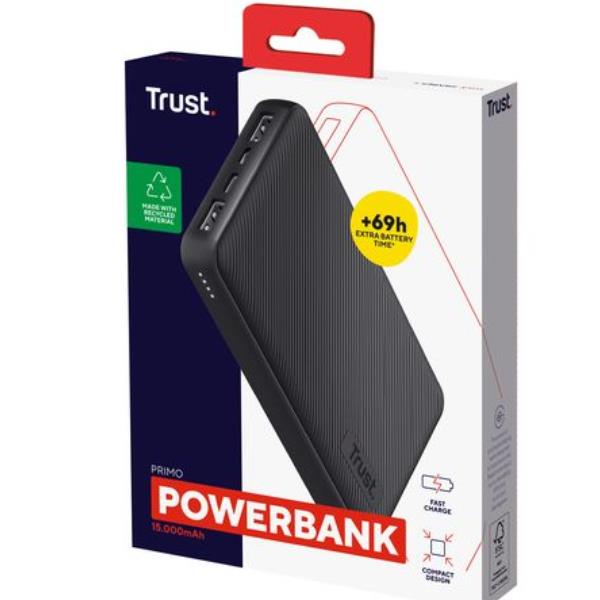 Trust Primo - Powerbank - 15000 mAh - …