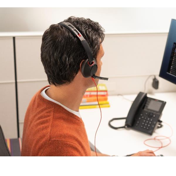 Poly Blackwire 5220 - Cuffie con microfono - …