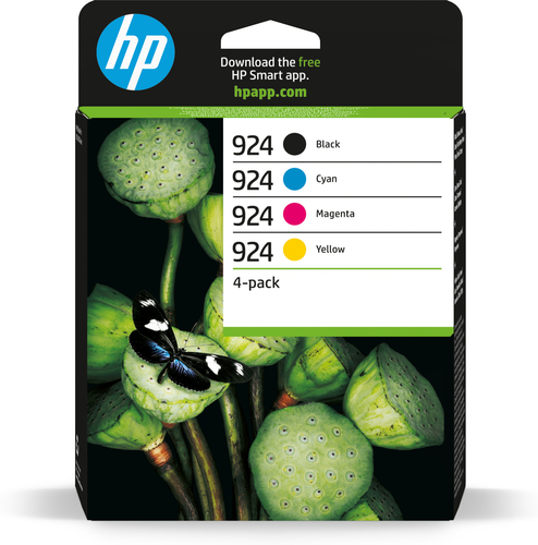 HP 924 - Confezione da 4 - nero, …