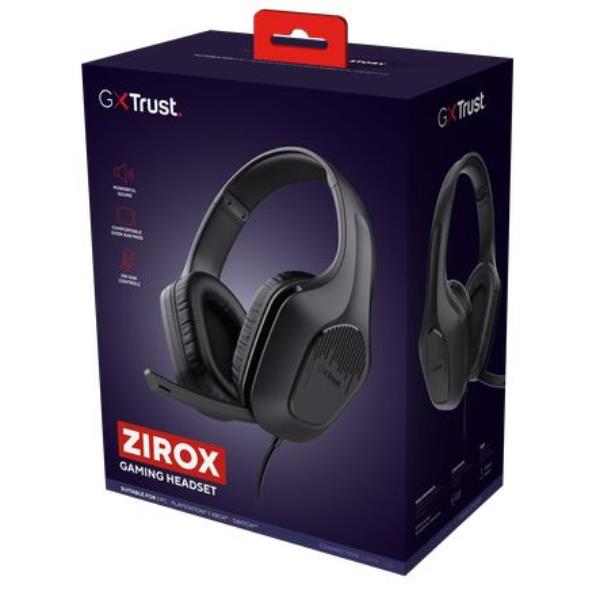 Trust GXT 415 Zirox - Cuffie con microfono …