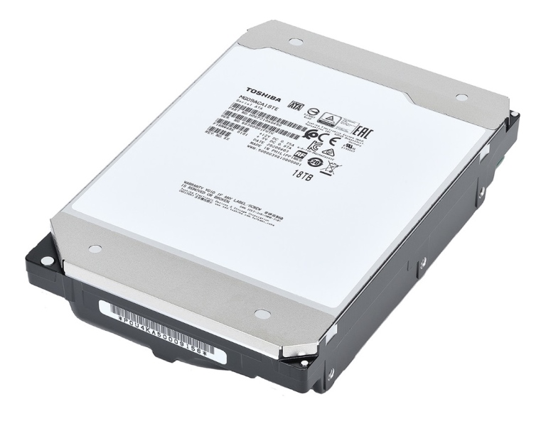 Toshiba MG09 Series MG09ACA18TE - HDD - 18 TB - interno - 3.5" - SATA 6Gb/s - 7200 rpm - buffer: 512 MB