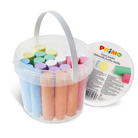 PRIMO JUMBO - Pastello - colori assortiti - 18 mm (pacchetto di 22)