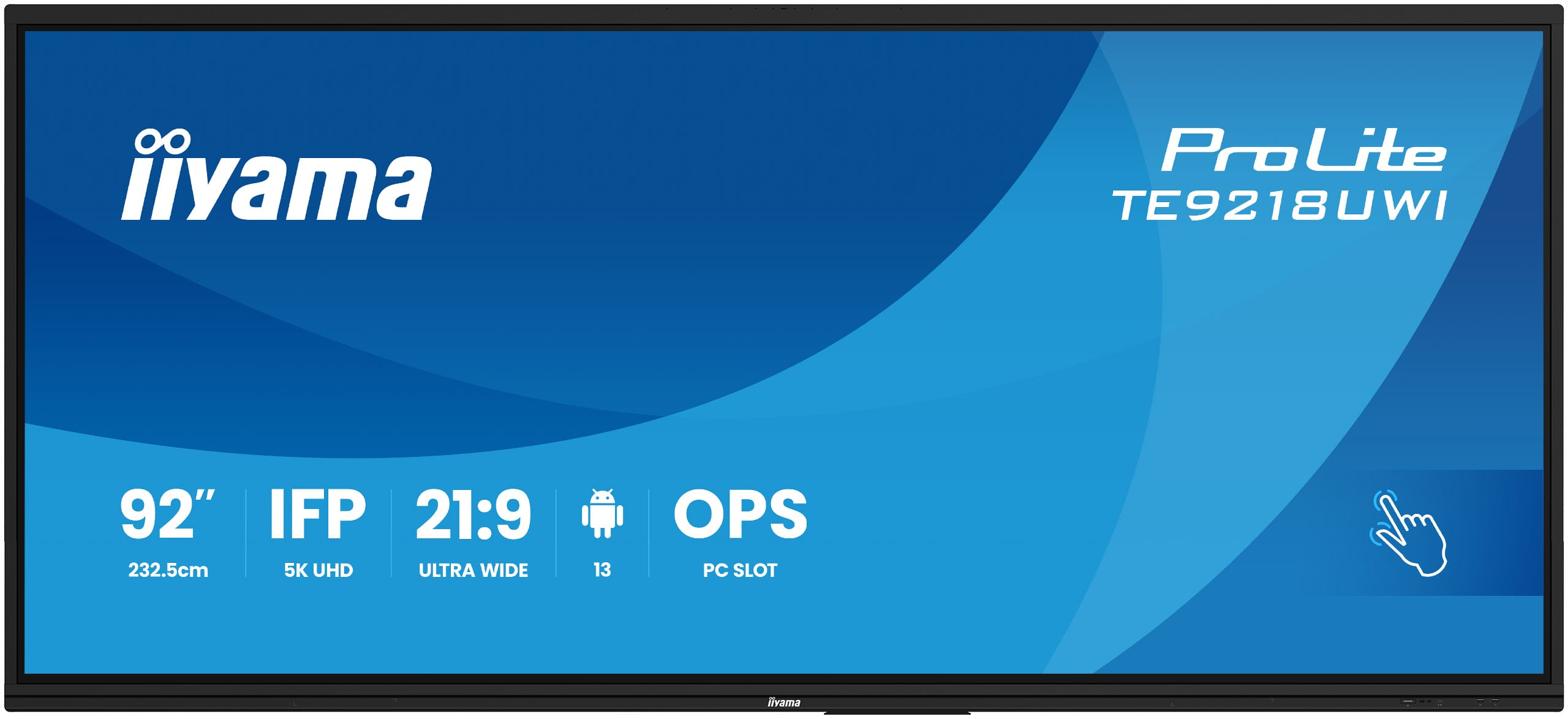 iiyama ProLite TE9218UWI-B1AG - 92" Categoria diagonale (91.5" …