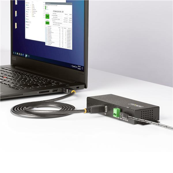 StarTech.com 7-Port Managed USB Hub with 7x USB-A, Heavy Duty with Metal Industrial Housing, ESD & Surge Protection, Wall/Desk/Din-Rail Mountable, USB 3.0/3.1/3.2 Gen 1 5Gbps - Hub - 6 x USB 3.2 Gen 2 + 1 x USB 3.2 Gen 1 - desktop, montabile su rail DIN, montaggio a parete - Compatibile TAA