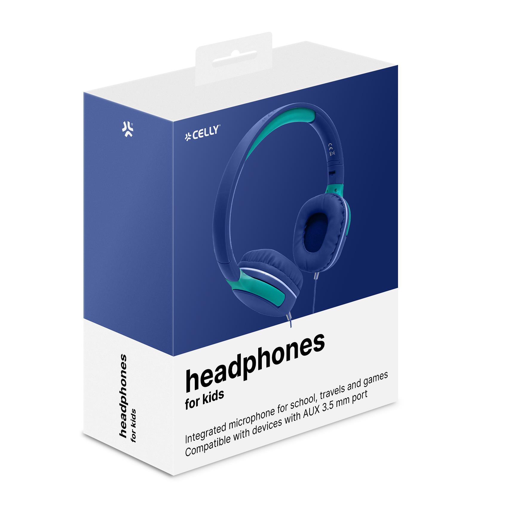 Celly Wired Headphones TECH for KIDS