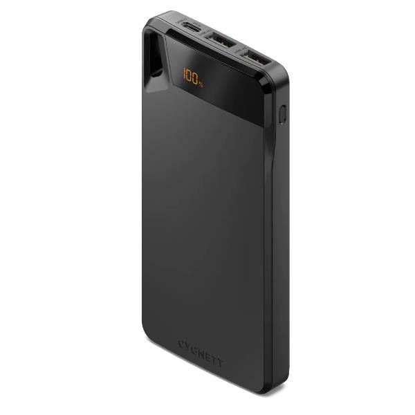 Cygnett Power Bank da 10.000 mAh - Nera