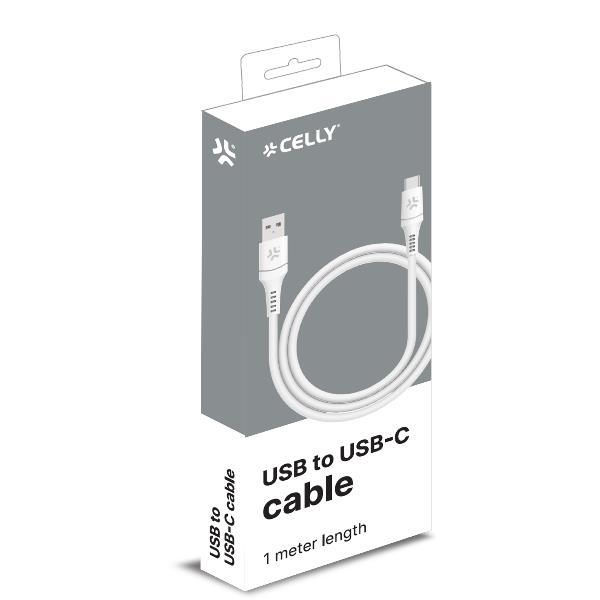 Celly PC2USBUSBC - 15W USB-A to USB-C Cable …