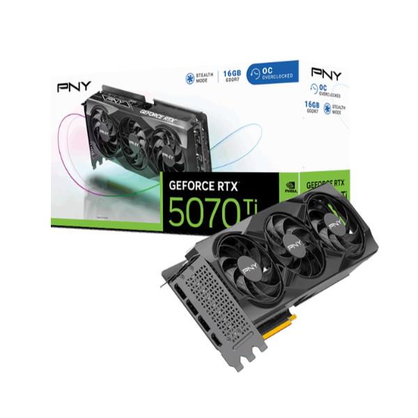 PNY GeForce RTX 5070 Ti Overclocked Triple Fan …