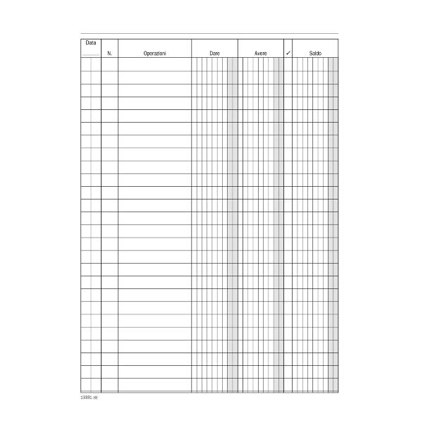 Data Ufficio Dare-avere-saldo