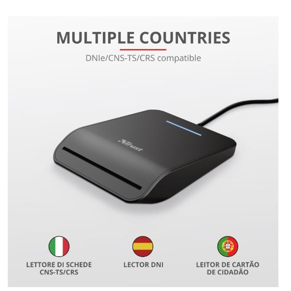 Trust PRIMO LETTORE DI SMART CARD (TIPO TESSERA …