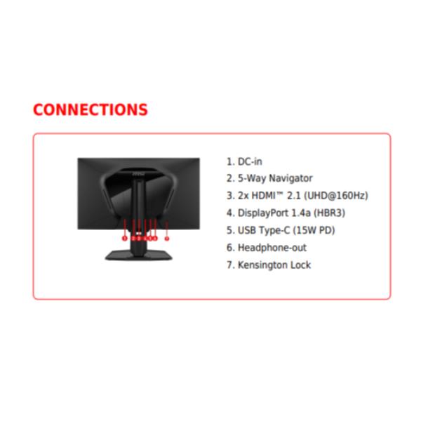 MSI MAG monitor gaming 274UPDF E16M