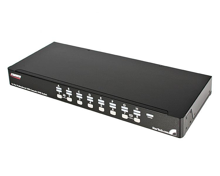 StarTech.com Switch KVM USB PS/2 a 16 porte …