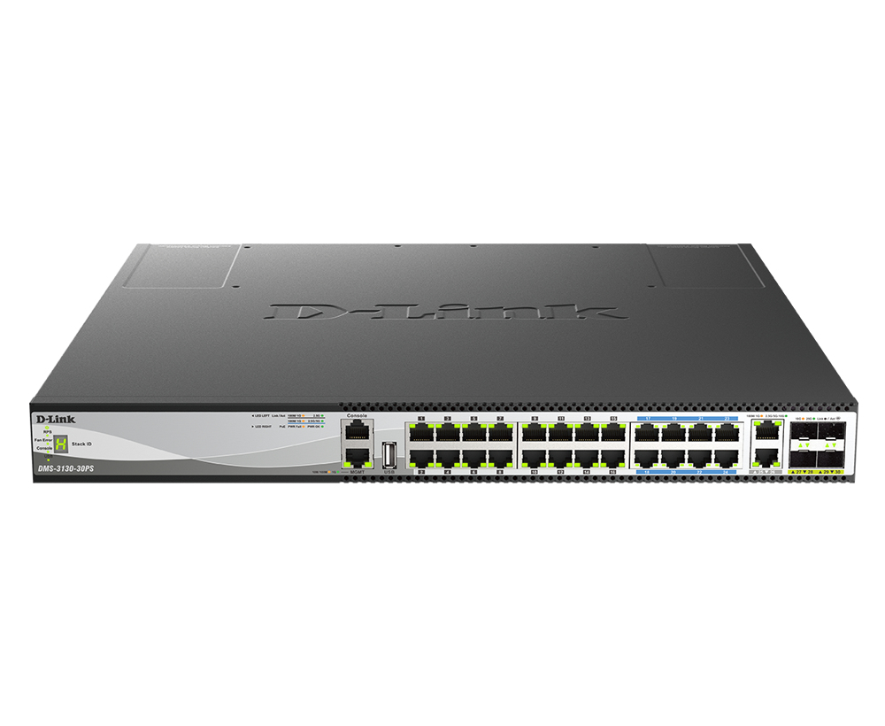D-Link DMS 3130-30PS - Switch - multi-gigabit - …
