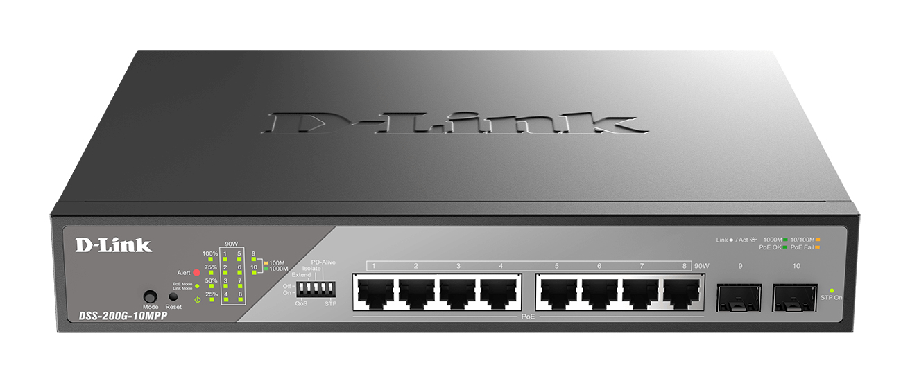 D-Link DSS 200G-10MPP - Switch - gestito - …