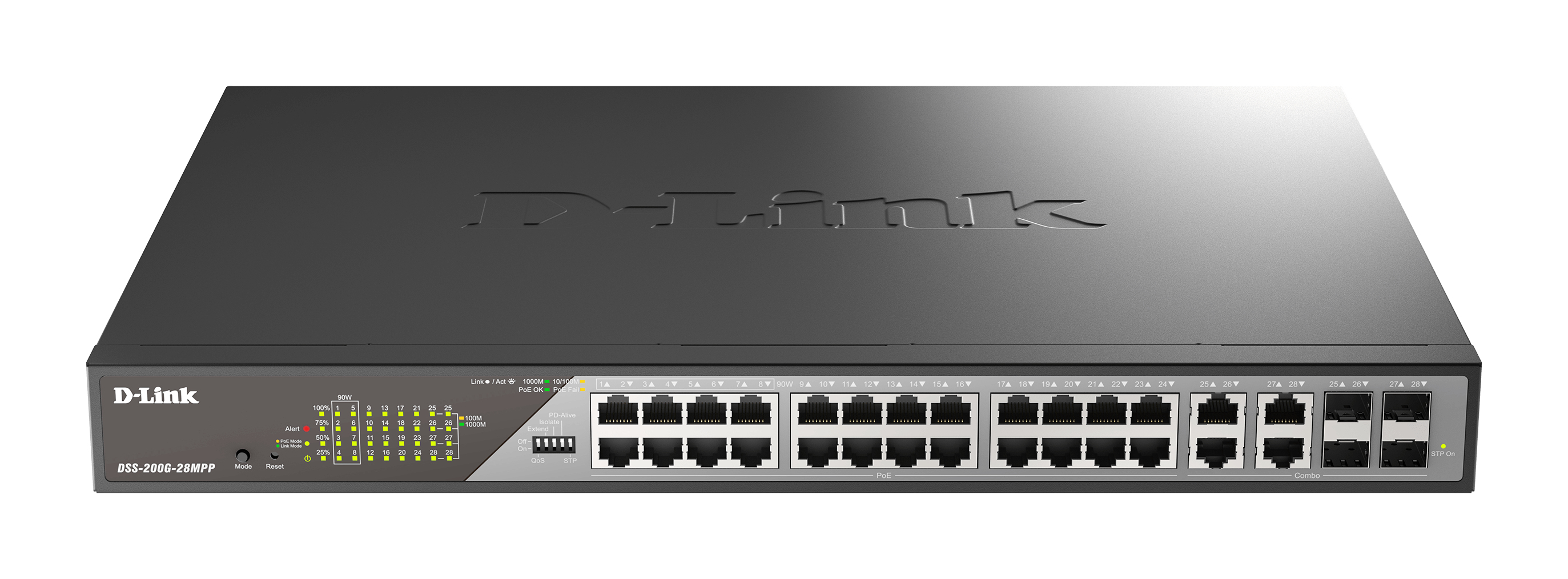 D-Link DSS 200G-28MPP - Switch - gestito - …