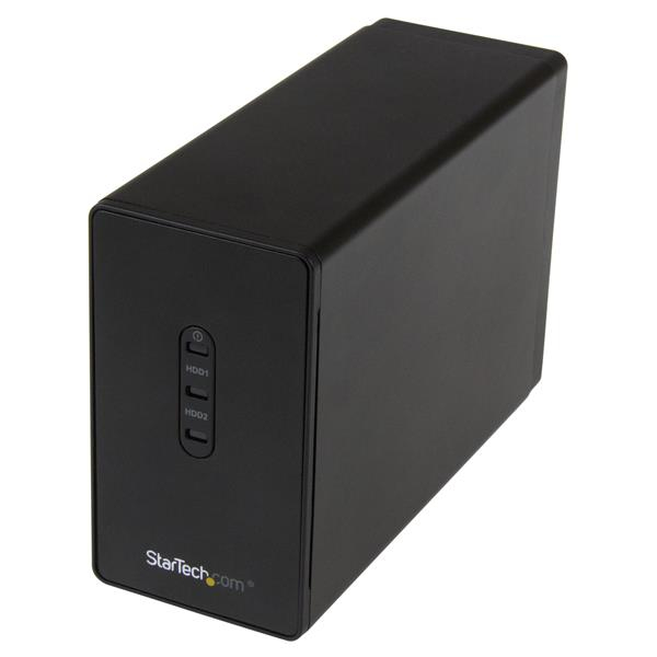 StarTech.com BOX Esterno a doppio alloggiamento Disco rigido …
