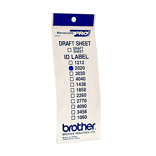 Brother ID2020 - 20 x 20 mm 12 …