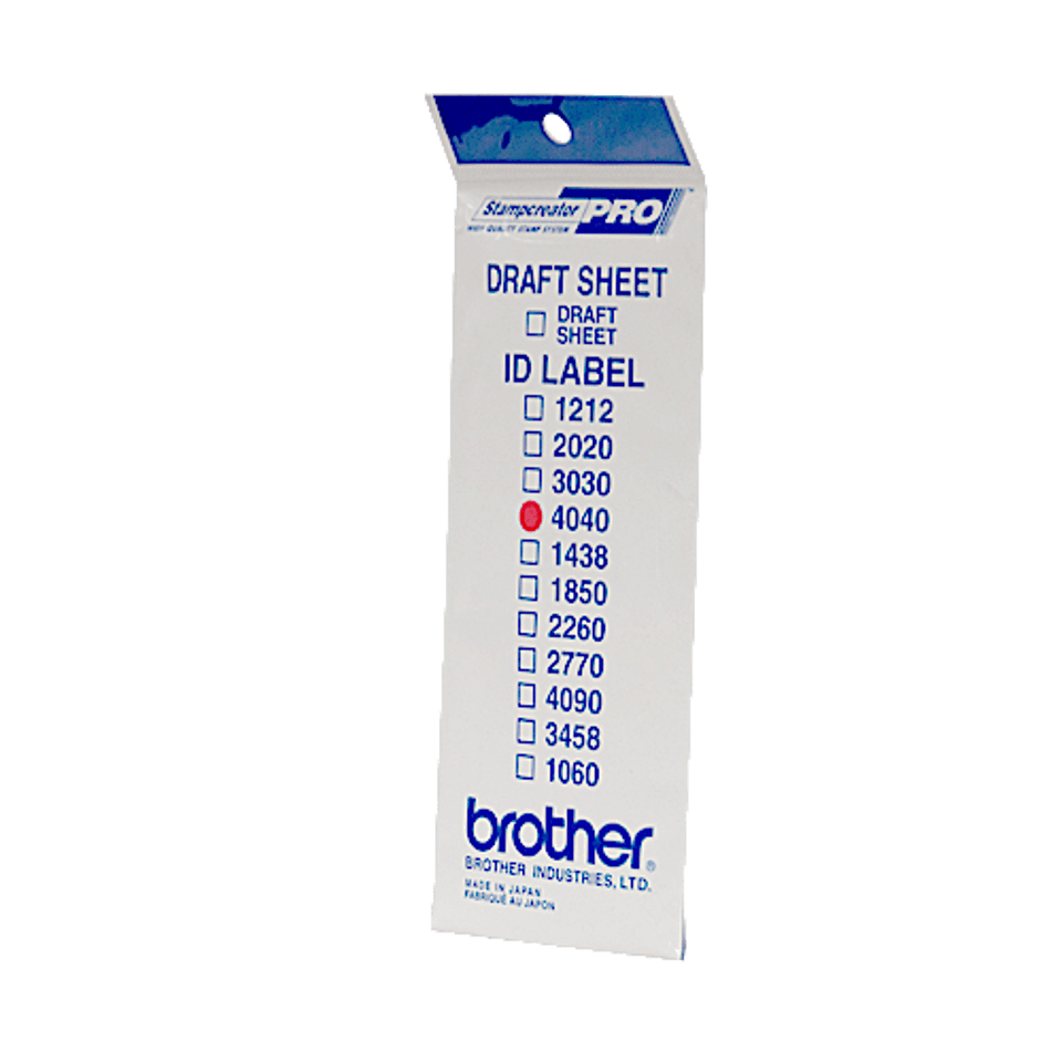 Brother ID4040 - 40 x 40 mm 12 …