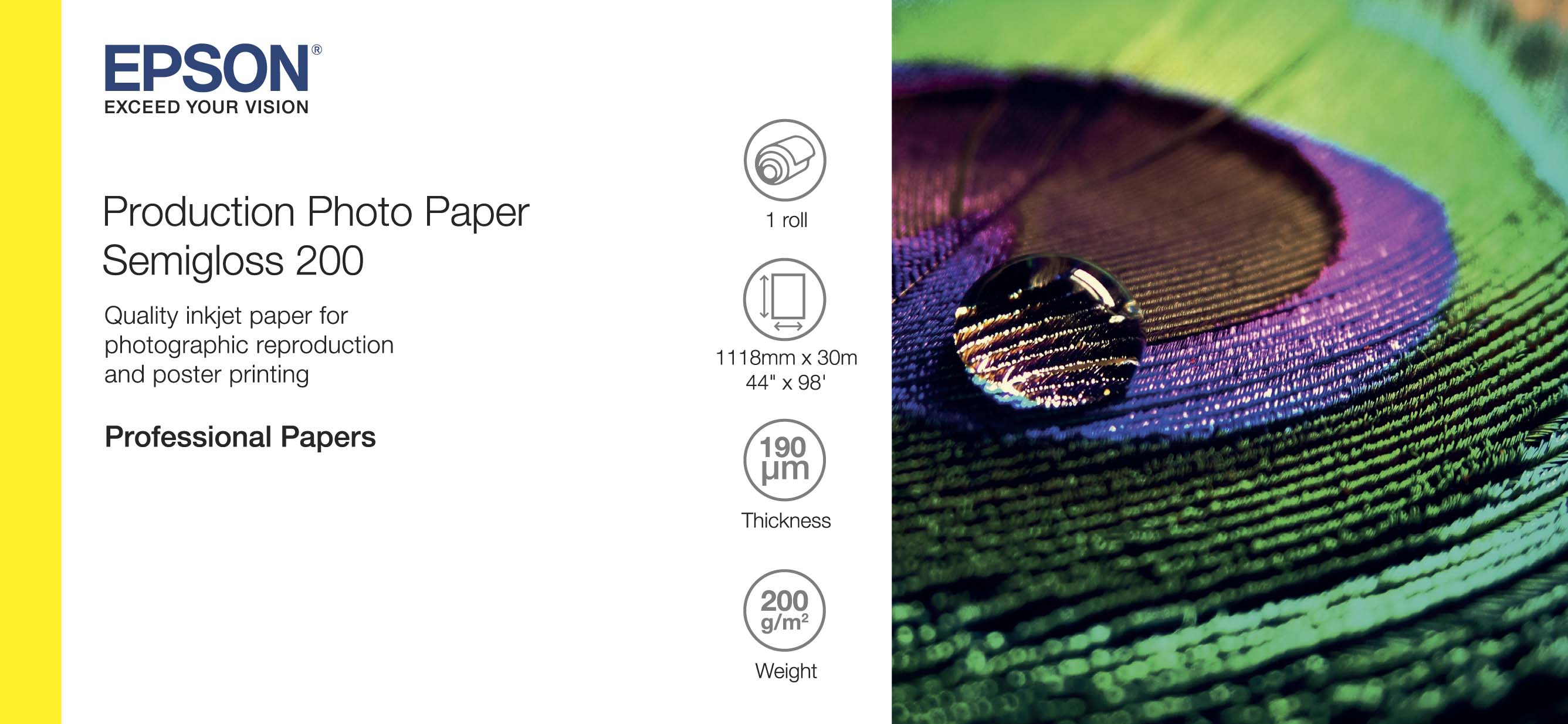 Epson Production - Polietilene (PE) - Semi-lucida - …