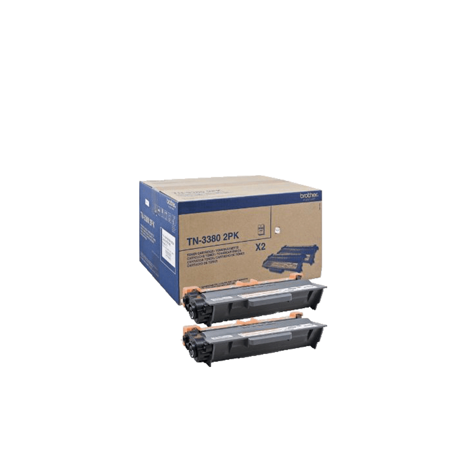 Brother TN3380 2PK - Confezione da 2 - …