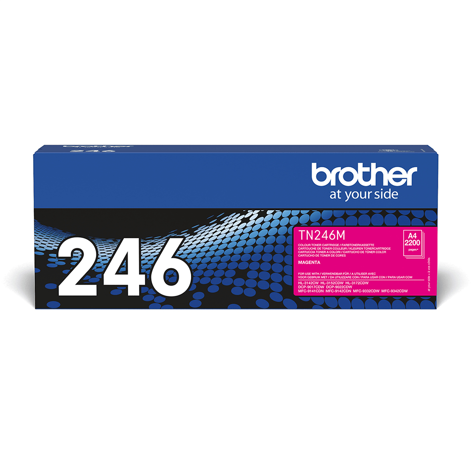 Brother TN246M - Magenta - originale - cartuccia …