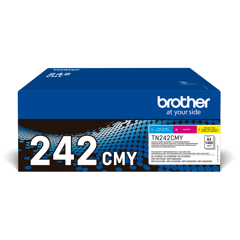Brother TN242CMY Value Pack - Confezione da 3 …
