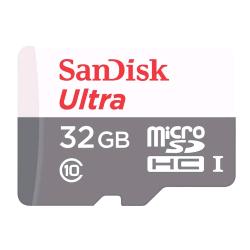 SanDisk Ultra - Scheda di memoria flash (adattatore microSDHC per SD in dotazione) - 32 GB - Class 10 - UHS-I microSDHC