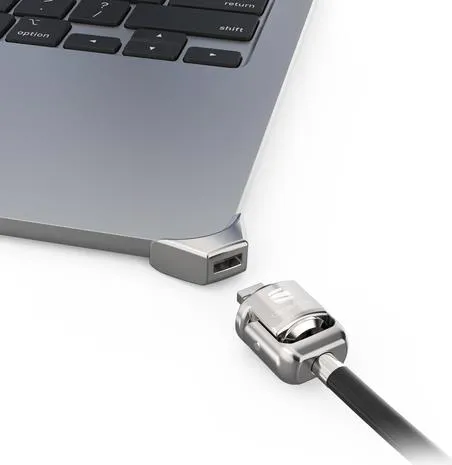 Compulocks Ledge Lock Adapter for MacBook Air 15" M2 with Keyed Cable Lock - Kit sicurezza sistema - key lock