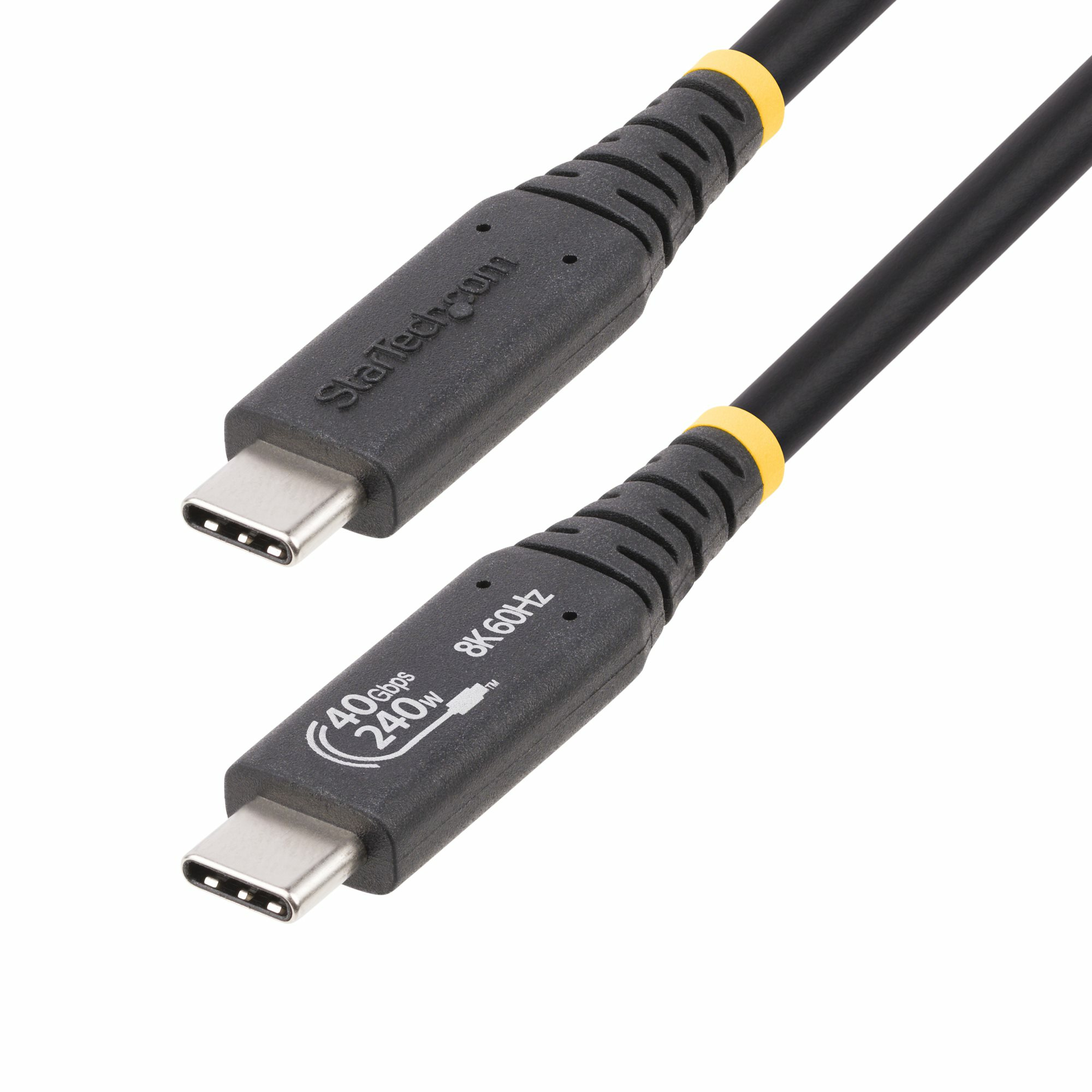 StarTech.com 1m (3.3ft) USB4 Cable, USB-IF Certified USB-C …