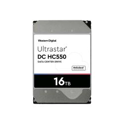WD Ultrastar DC HC550 WUH721816AL5204 - HDD - 16 TB - interno - 3.5" - SAS 12Gb/s - 7200 rpm - buffer: 512 MB