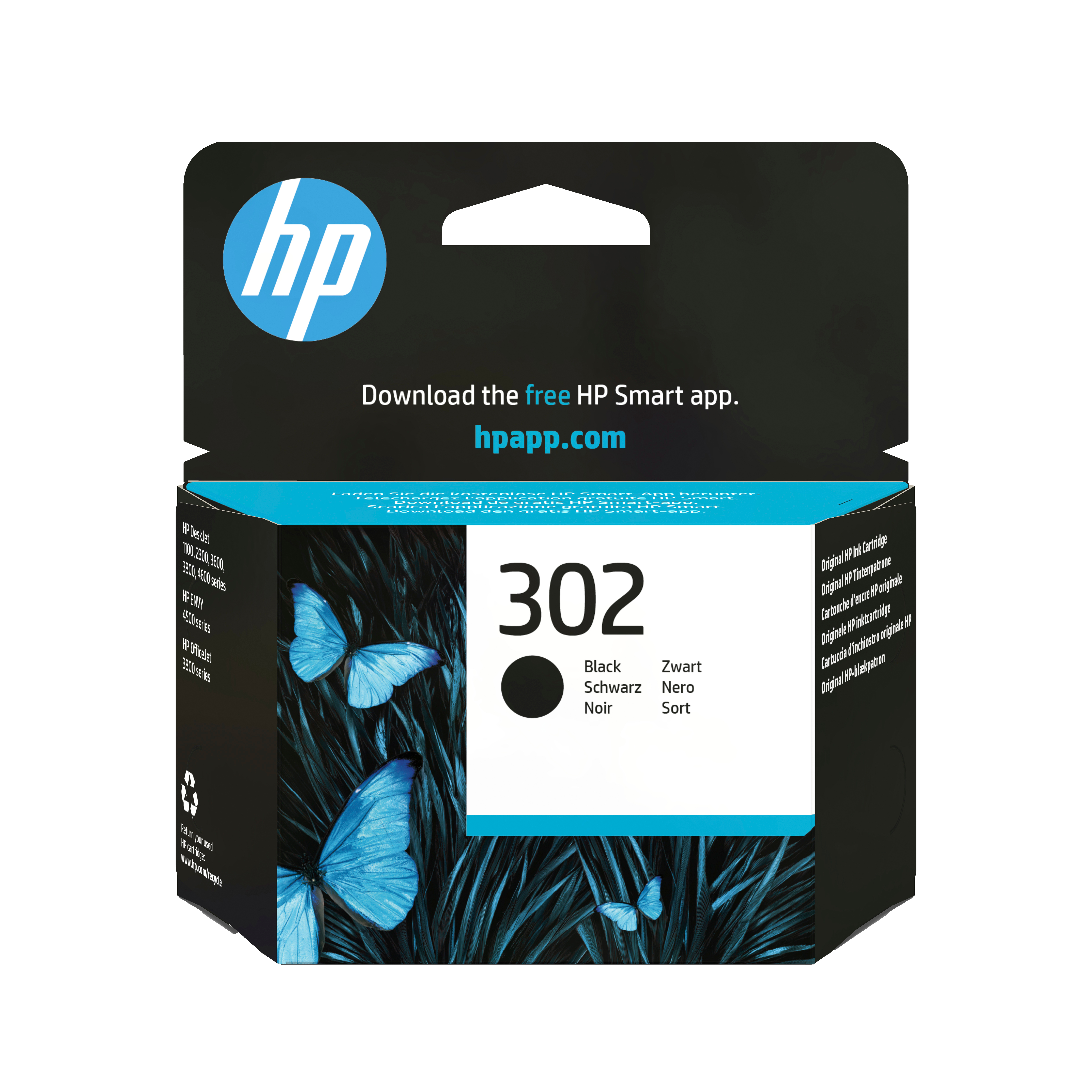 HP 302 - 3.5 ml - nero - …