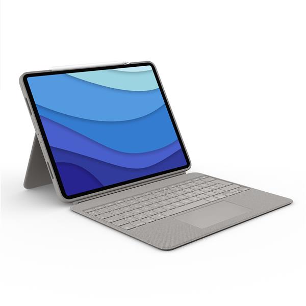 Logitech 920-010219, QWERTY, Spagnolo, Trackpad, 1,9 cm, 1 mm, Apple